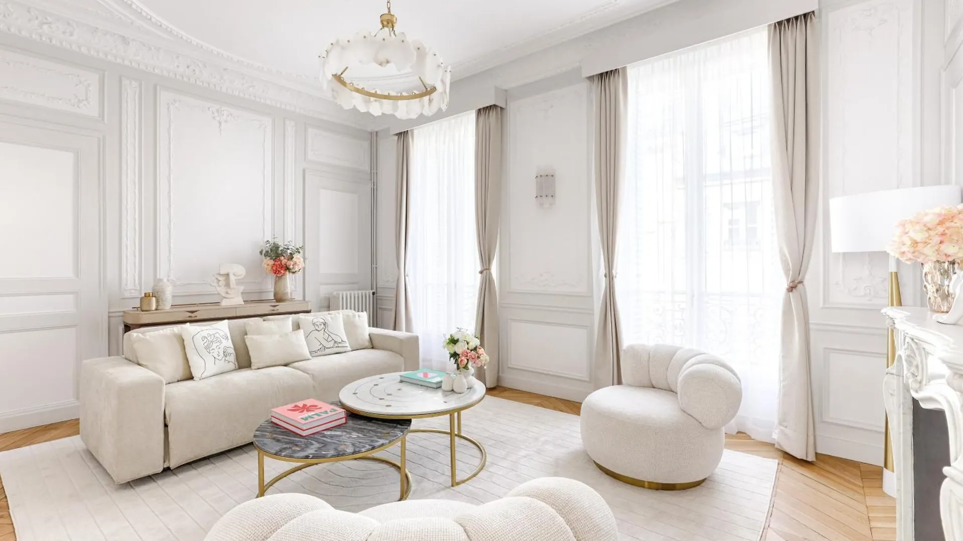 Appartement Artistique De Luxe 3 Chambres Sur Champs Elysee Paris 0*,